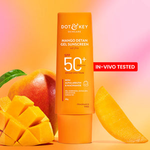 DOT & KEY MANGO DETAN GEL SUNSCREEN SPF 50+ PA++++ 8Og