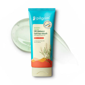 PILGRIM AUSTRALIAN TEA TREE OIL-BALANCE GEL FACE WASH-100ML