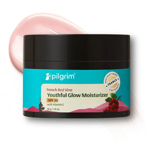 PILGRIM FRENCH RED VINE YOUTHFUL GLOW MOISTURIZER-50G