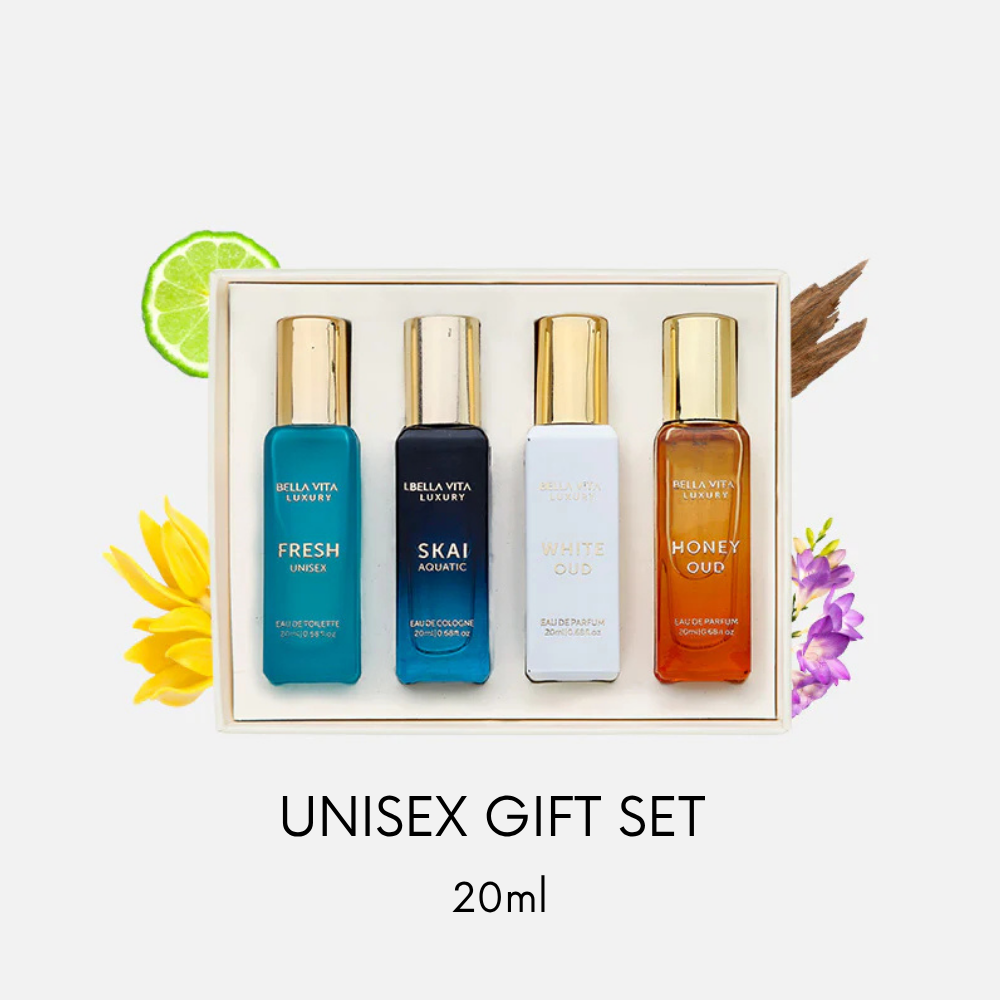 ಬೆಲ್ಲಾ ವೀಟಾ ಐಷಾರಾಮಿ ಸುಗಂಧ ದ್ರವ್ಯ ಯುನಿಸೆಕ್ಸ್ ಗಿಫ್ಟ್ ಸೆಟ್
