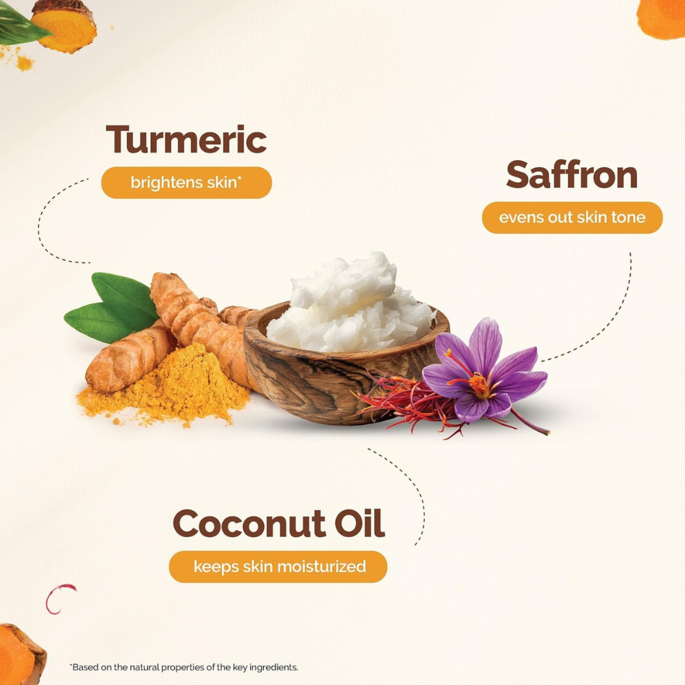 Mamaearth Ubtan Face Scrub with Turmeric & Walnut for Tan Removal - 100g