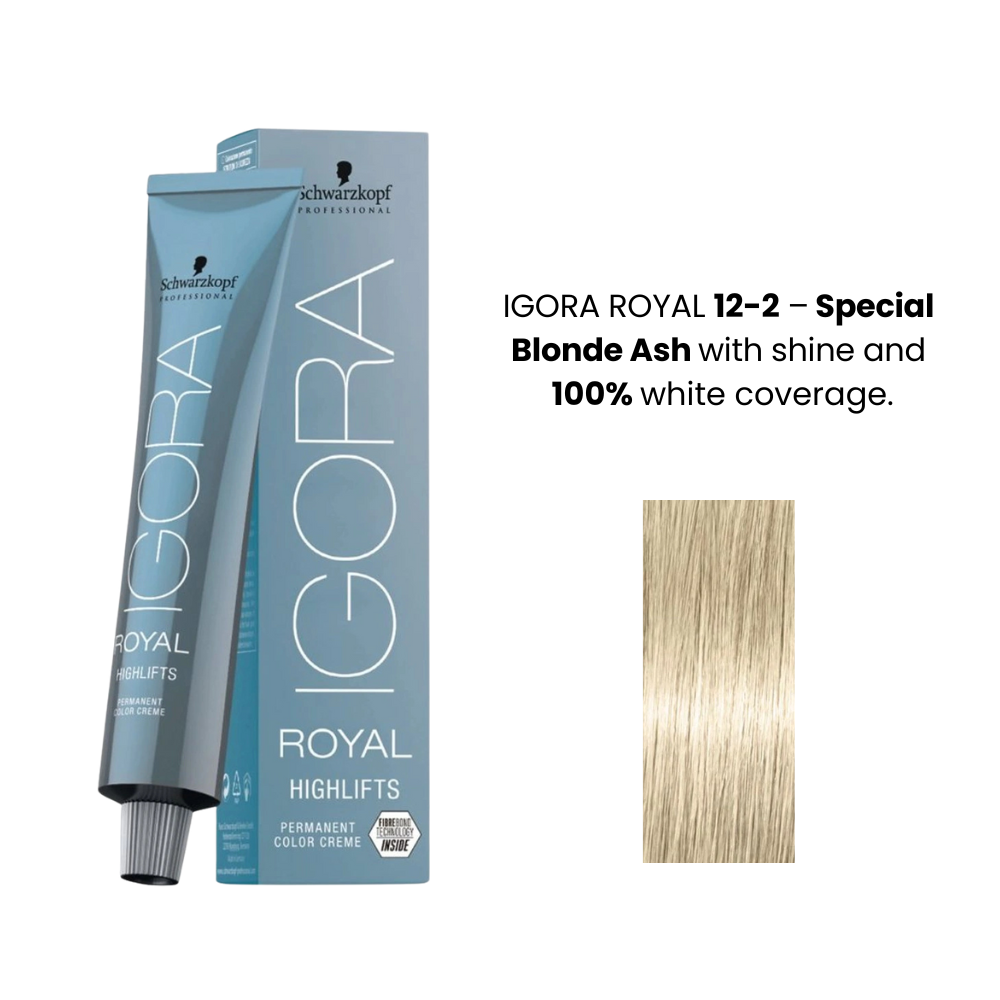 SCHWARZKOPF IGORA ROYAL HAIR COLOR SHADE NO 12-2 (60Ml)-MRP-425
