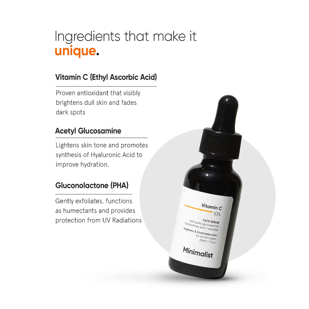 Minimalist Vitamin C 10% Face Serum 30ml
