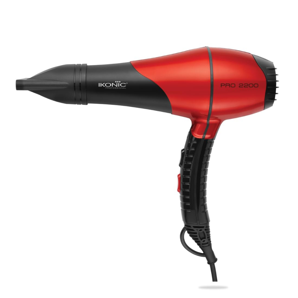 Ikonic Hair Dryer 2200 Red & Black