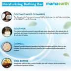 Mamaearth Moisturizing Bathing Bar Soap For Babies pack of 2*75gm