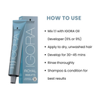 SCHWARZKOPF IGORA ROYAL HAIR COLOR SHADE NO 12-1 (60Ml)-MRP-425