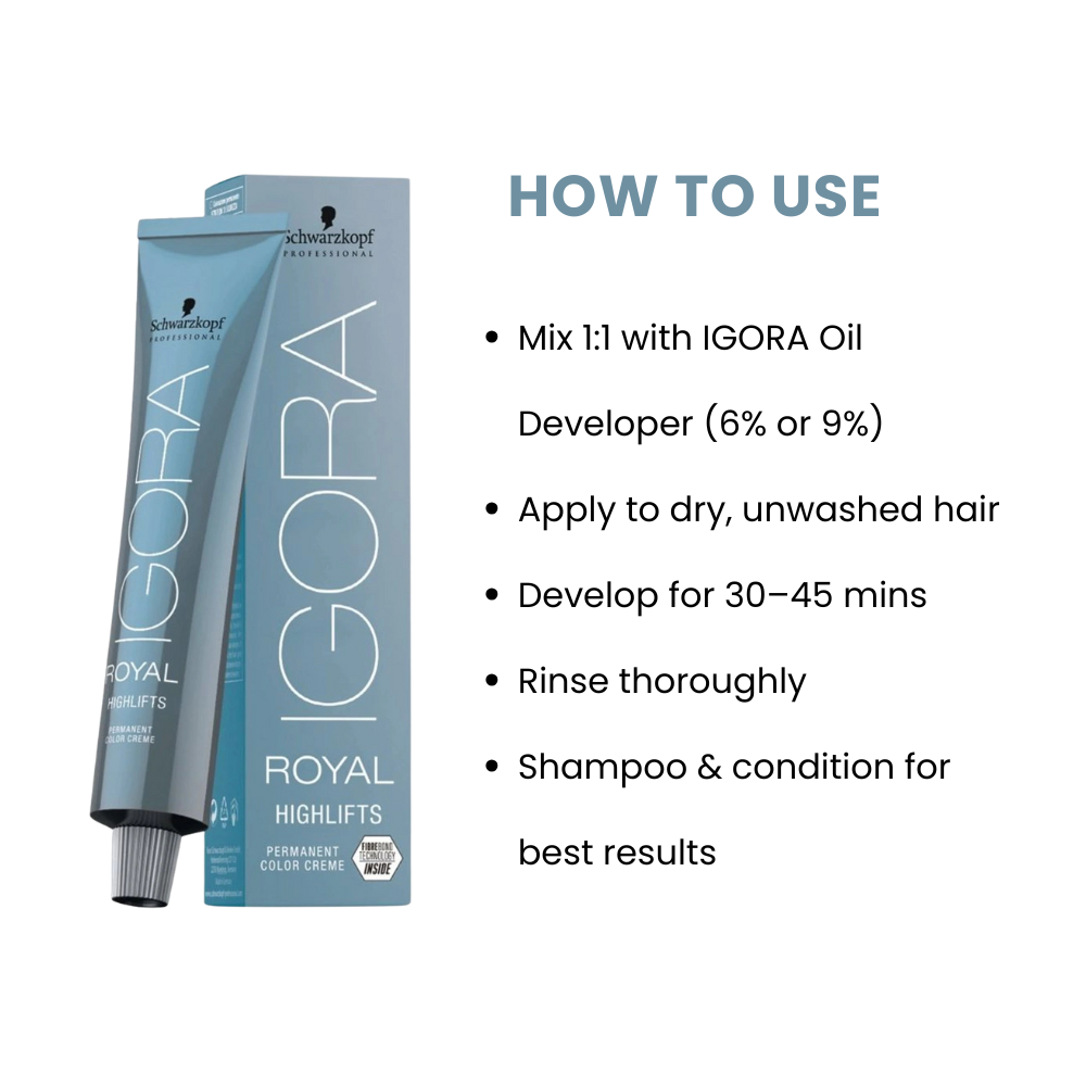 SCHWARZKOPF IGORA ROYAL HAIR COLOR SHADE NO 12-1 (60Ml)-MRP-425