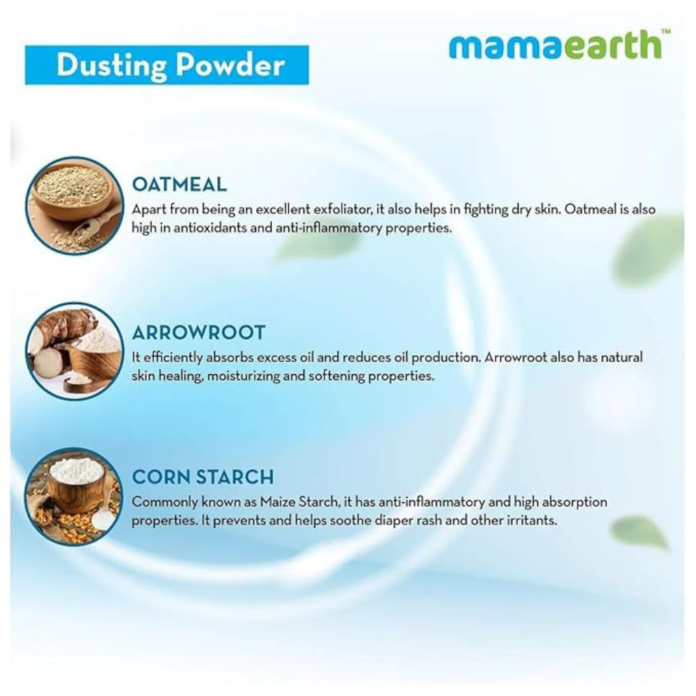 Mamaearth Dusting Powder for Babies 150gm