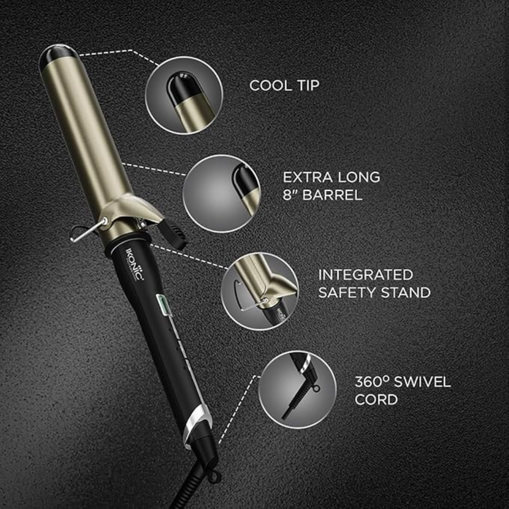 Ikonic Curling Tong Ct 38 Black