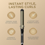 Ikonic Curling Tong Ct 38 Black