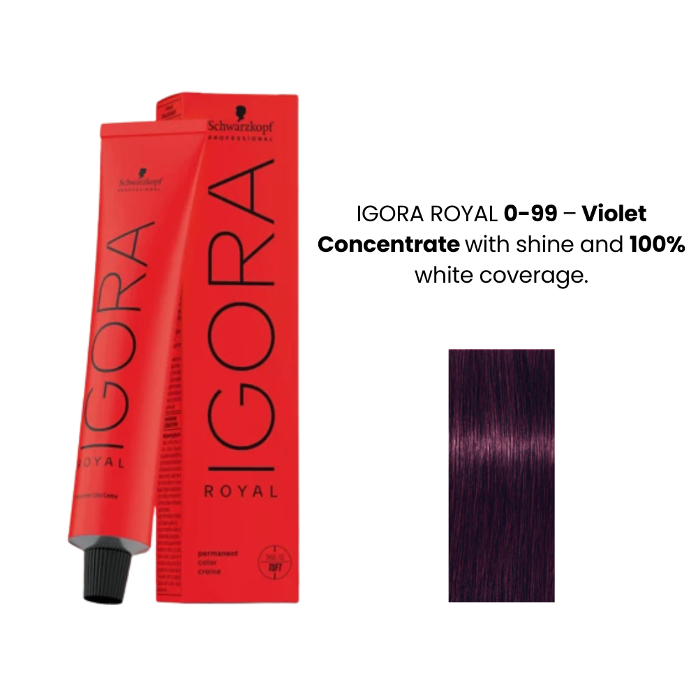Schwarzkopf Igora Royal Hair Color 60Ml 0-99 60ml