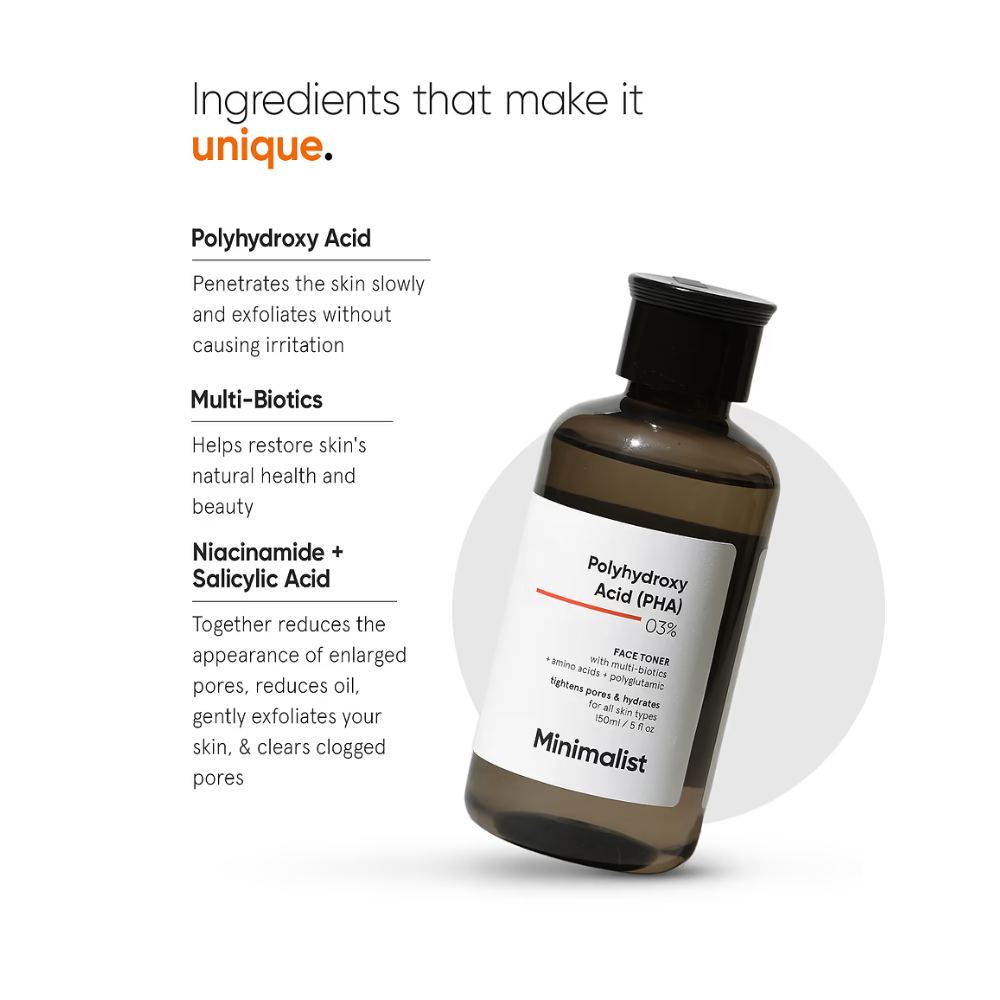 Minimalist Polyhydroxy Acid 03% Toner 150ml