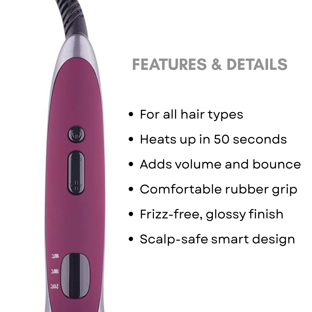 Ikonic Hot Brush Burgundy