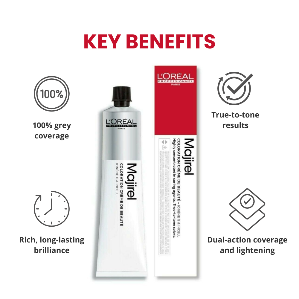 LOREAL MAJIREL ROUGE MAGENTA RED 50ml