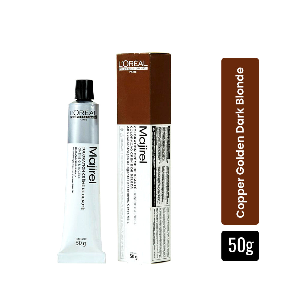 LOREAL MAJIREL HAIR COLOR NEW SHADE 6.34 50g