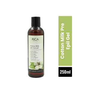 ರಿಕಾ ಕಾಟನ್ ಮಿಲ್ಕ್ ಪ್ರಿ-ಎಪಿಲ್ ಜೆಲ್ - 250 ಮಿಲಿ