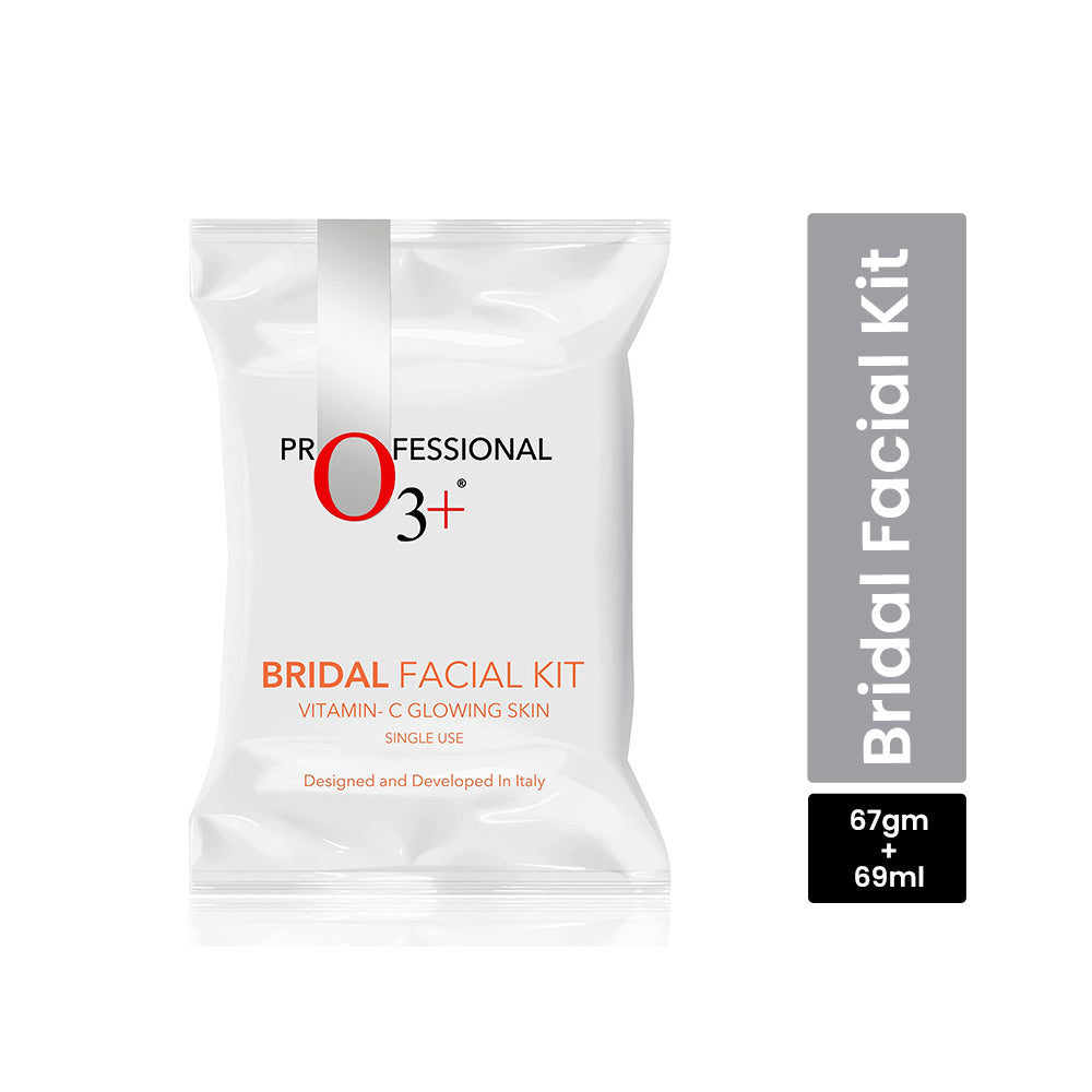 O3+ Bridal Facial Kit Vitamin C Glowing Skin 67Gm+69Ml