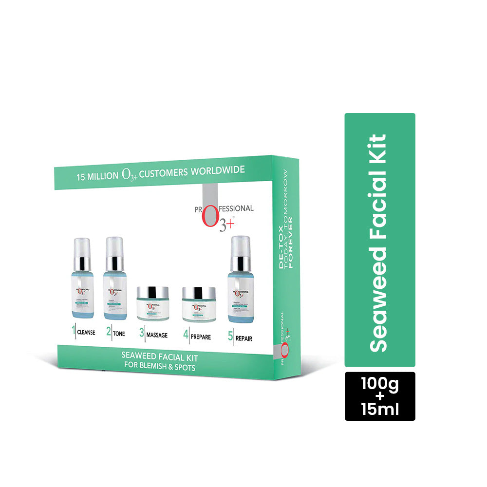 O3+ Seaweed Facial Kit_MRP-3080 (100g+15ml)