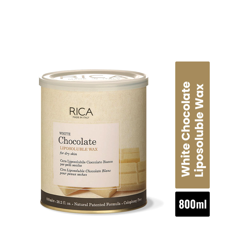 Rica White Chocolate Liposoluble Wax 800Ml