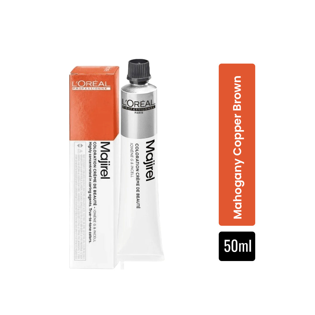 Loreal Majirel 4.45 Brown With Mahogany Copper 50Ml
