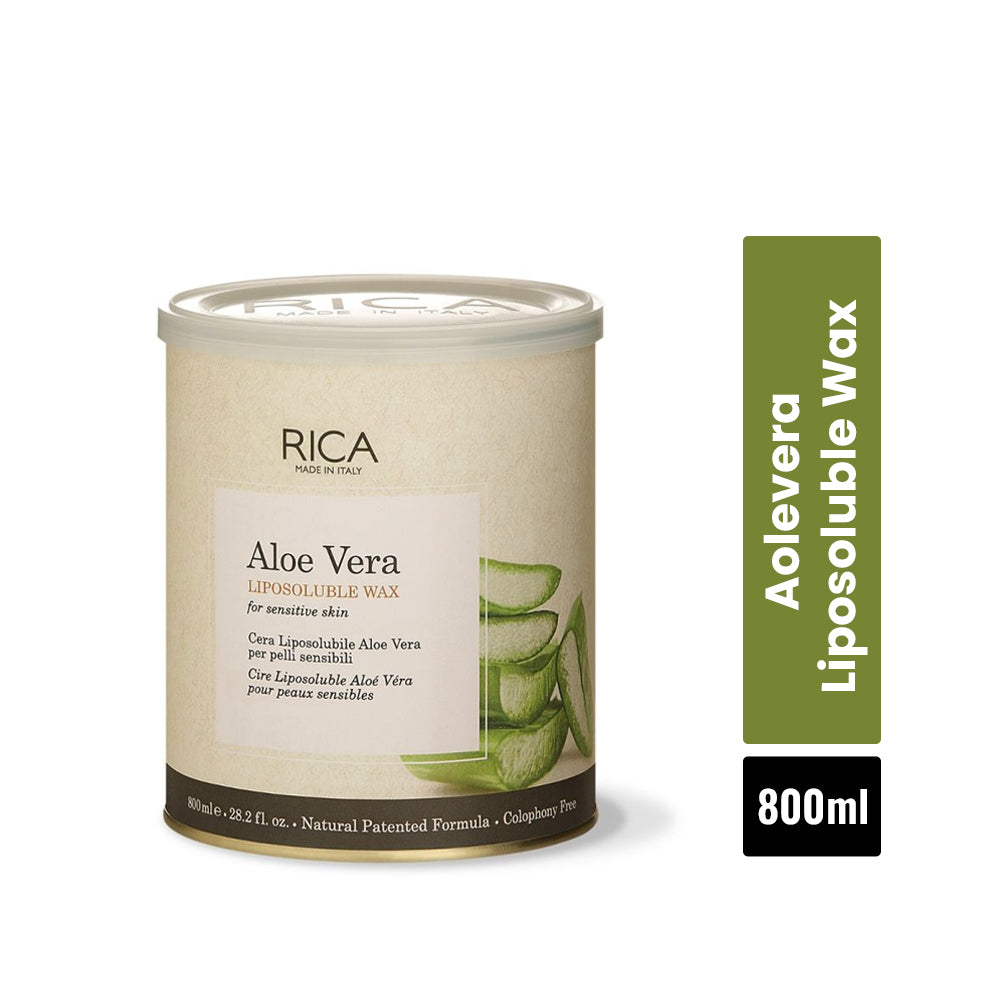 Rica Aloevera Liposoluble Wax 800Ml