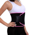 ALYV Premium Sweat Slimming Belt for Men & Women | Waist Trimmer, Tummy Fat Burner & Workout Support Royal Pink