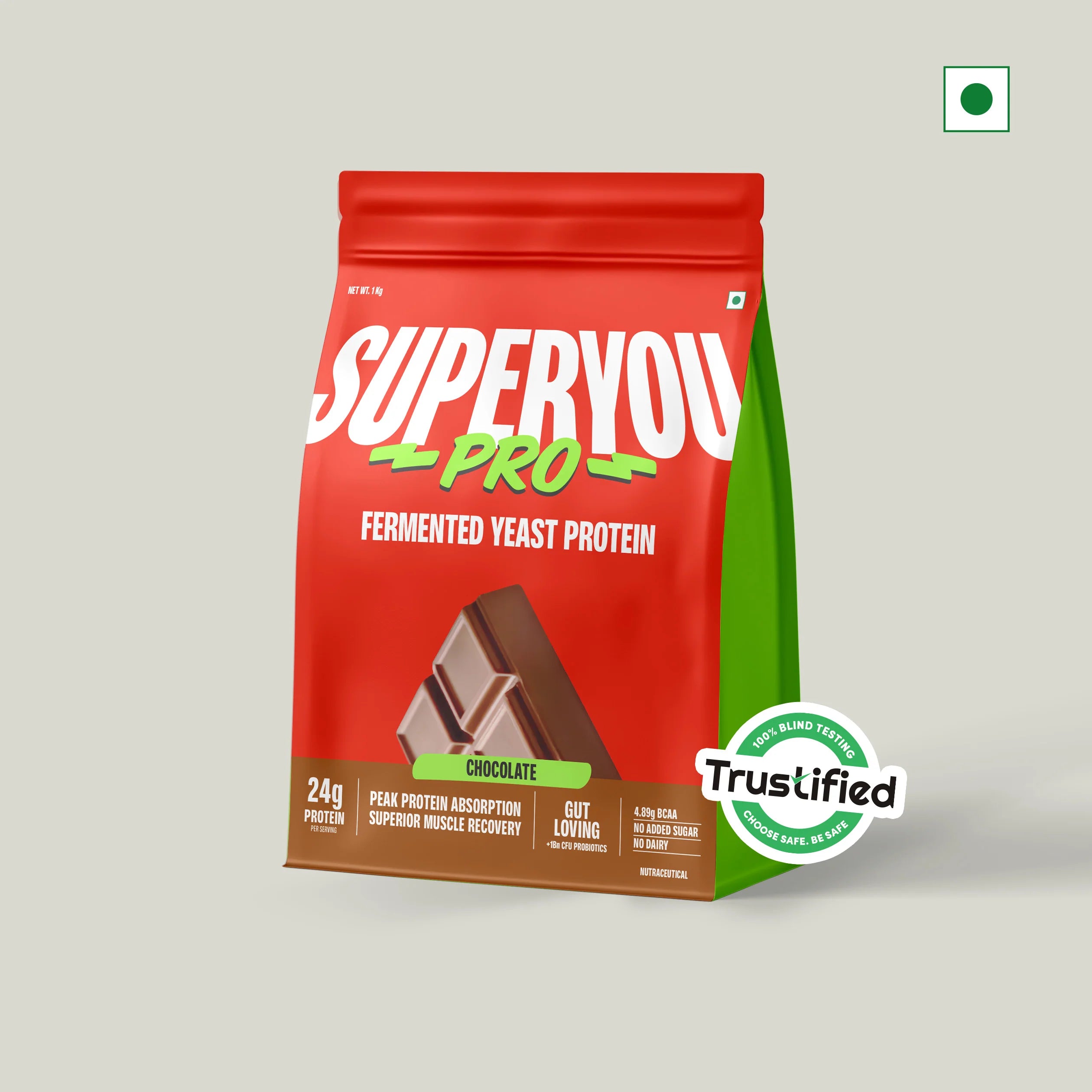 SuperYou Protein Powder Fermented Yeast Isolate I Chocolate