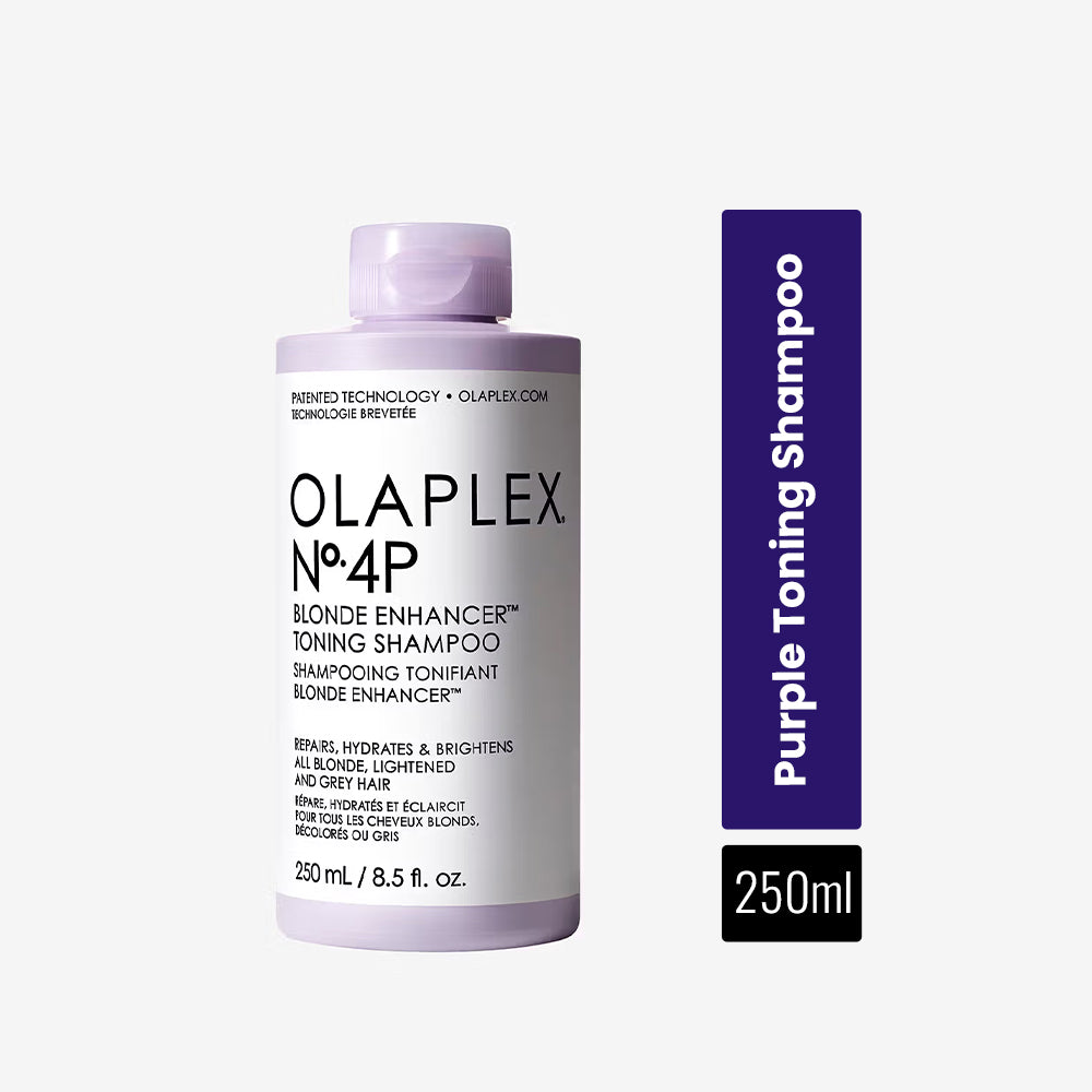 ಓಲಾಪ್ಲೆಕ್ಸ್ ಸಂಖ್ಯೆ 4P ಹೊಂಬಣ್ಣದ ವರ್ಧಕ ಪರ್ಪಲ್ ಟೋನಿಂಗ್ ಶಾಂಪೂ (250ml)
