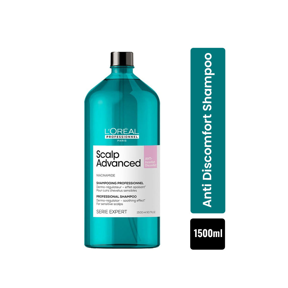 Loreal Professionnel Scalp Advanced Anti Discomfort Shampoo, 1500ml