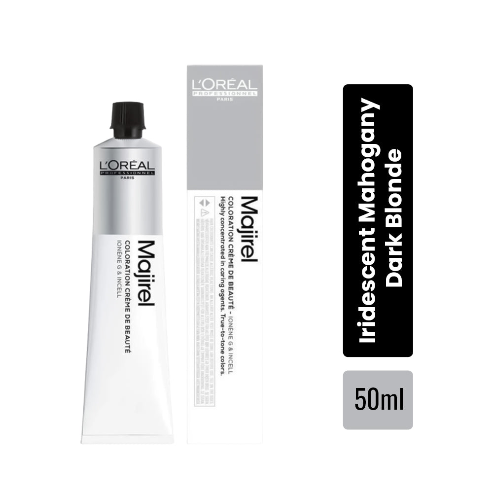 माजिरेल 6.52 डार्क ब्लोंड विद इरिडेसेंट महोगनी 50Ml