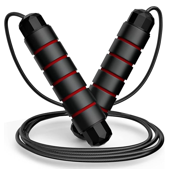 ALYV Black and Red Jump Rope
