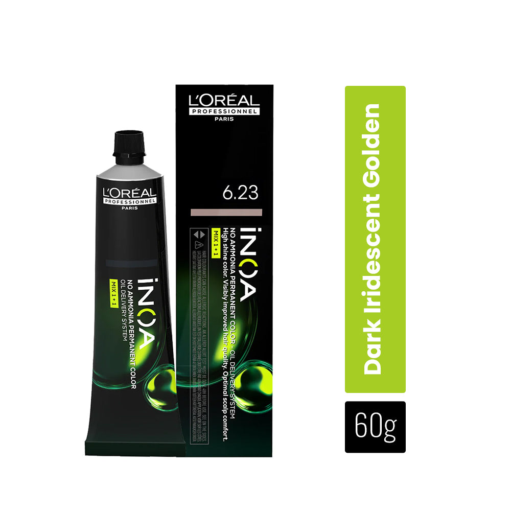 Loreal Inoa Ammonia Free Hair Color 60G 6.23