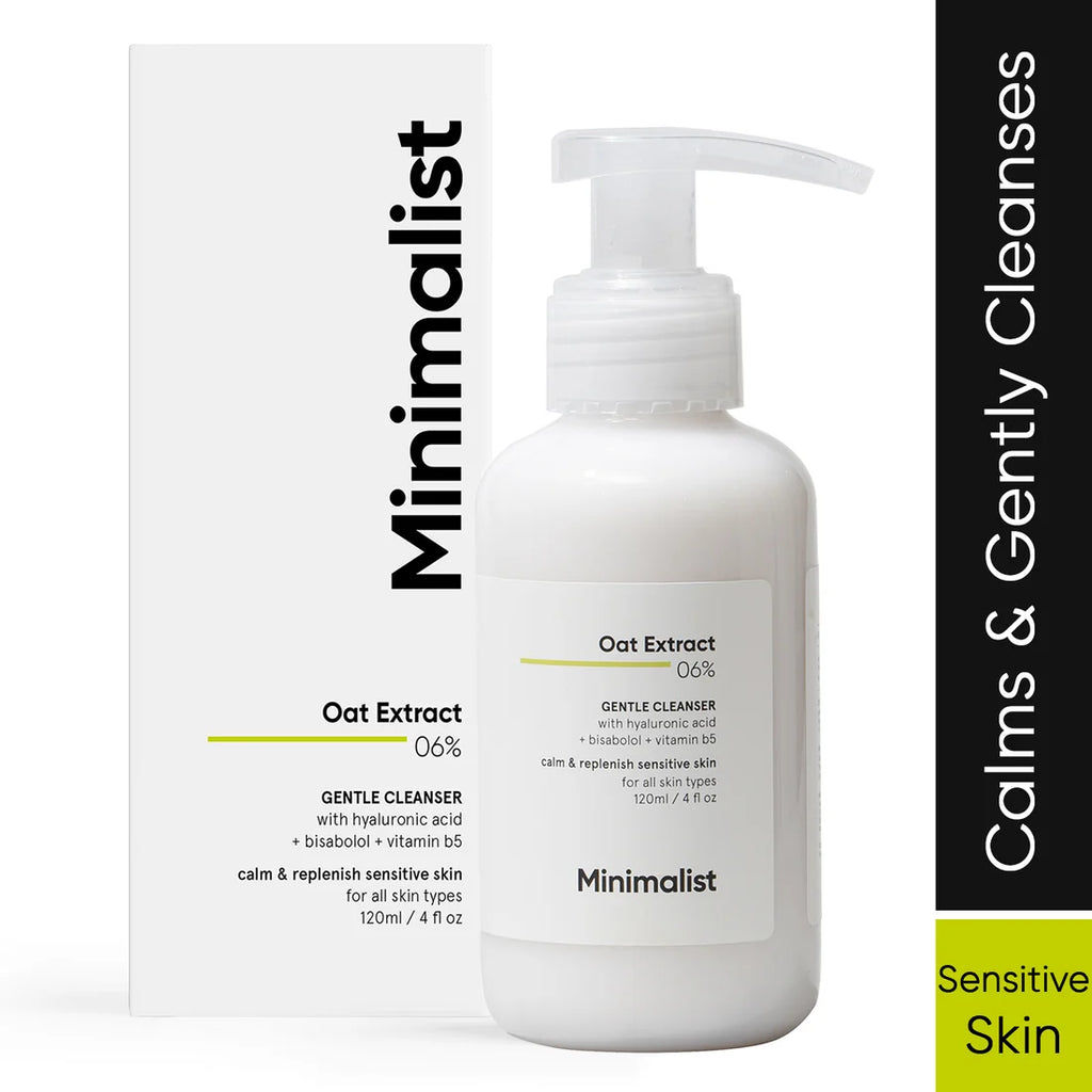 Minimalist B12+Oat Extract 6.5% Gentle Cleanser 120ml