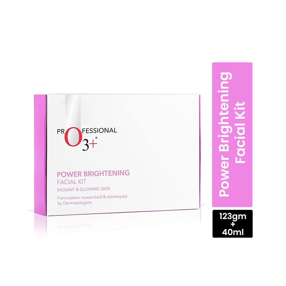 O3+ Power Brightening Facial Kit - 2900 (123gm+40ml)