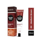 Matrix Wonder Color Ammonia Free Permanent Hair Color 4.0 4N (Medium Brown) 90g + 20 Vol Developer 1000ml Combo