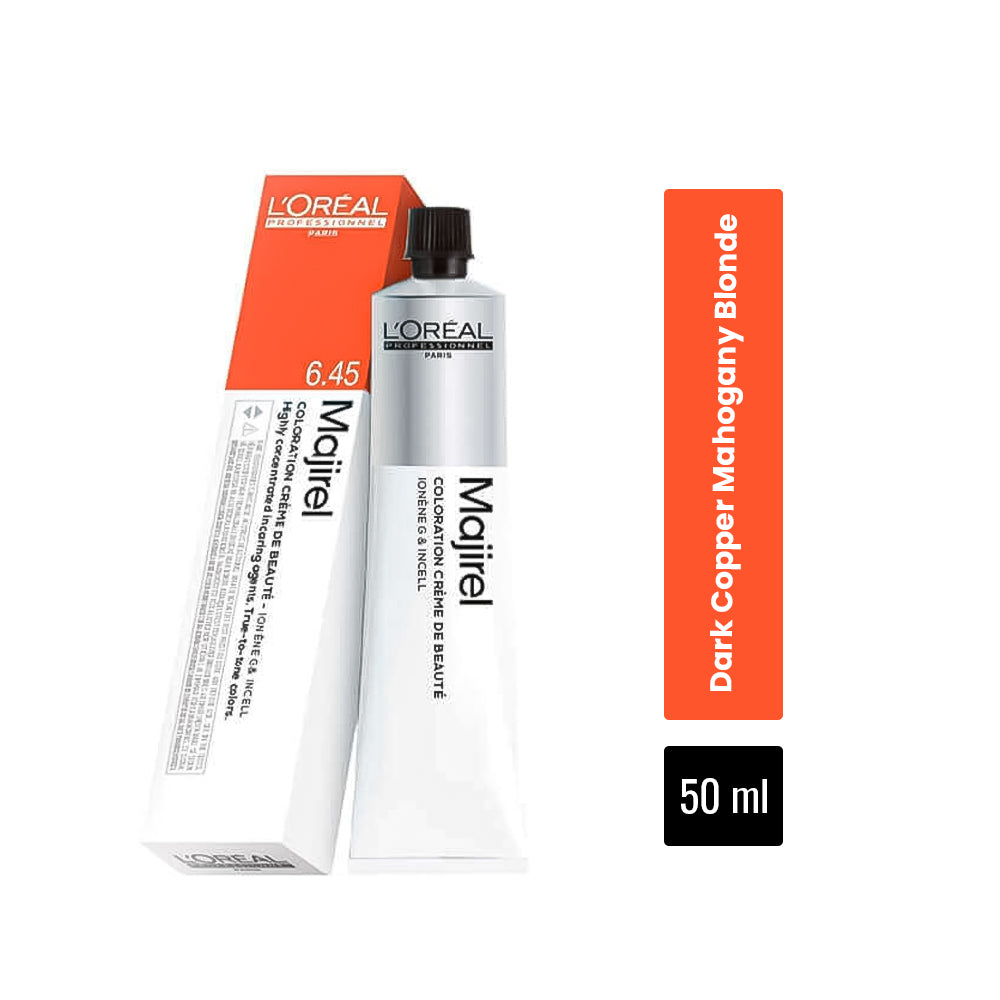 लोरियल माजिरेल 6.45 डार्क ब्लोंडी विद महोगनी कॉपर 50 एमएल