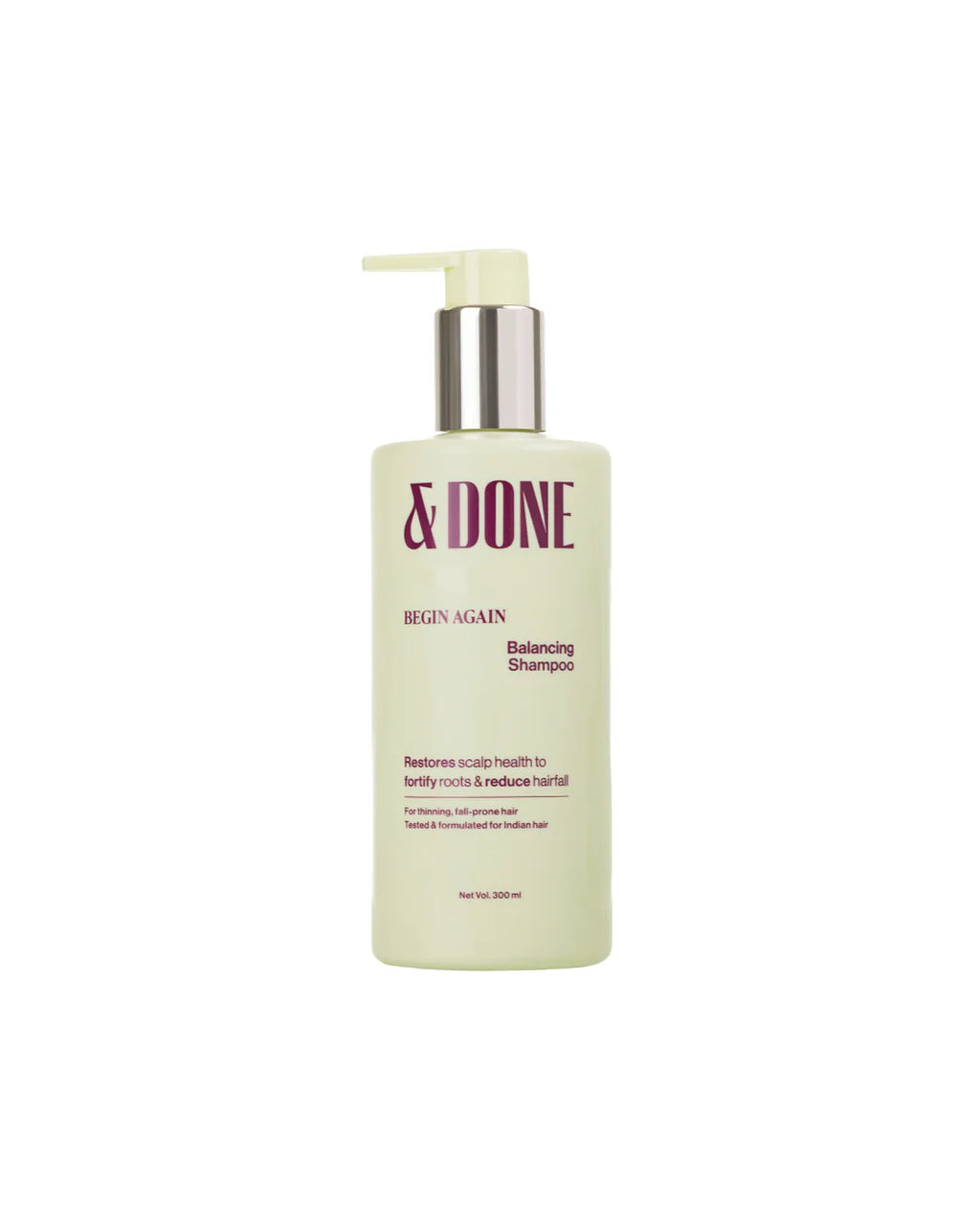 &Done Begin Again Balancing Shampoo-300ml