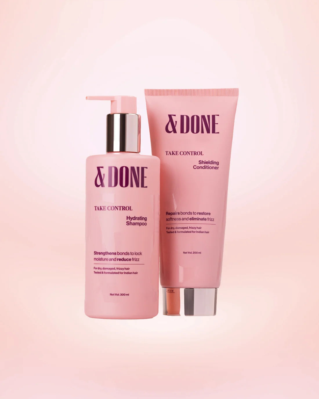 &DONE Take Control Shampoo + Conditioner Combo