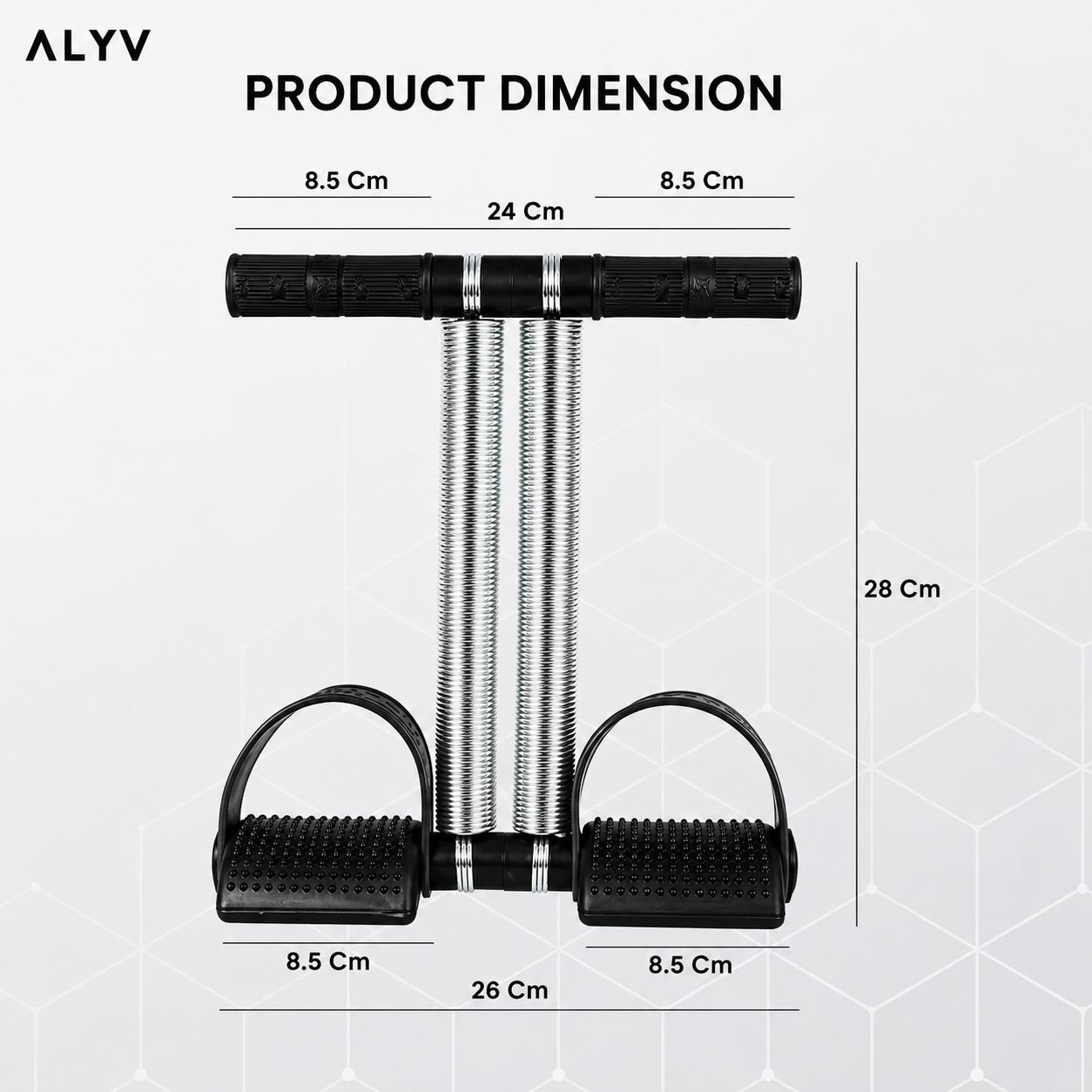 ALYV Double Spring Tummy Trimmer