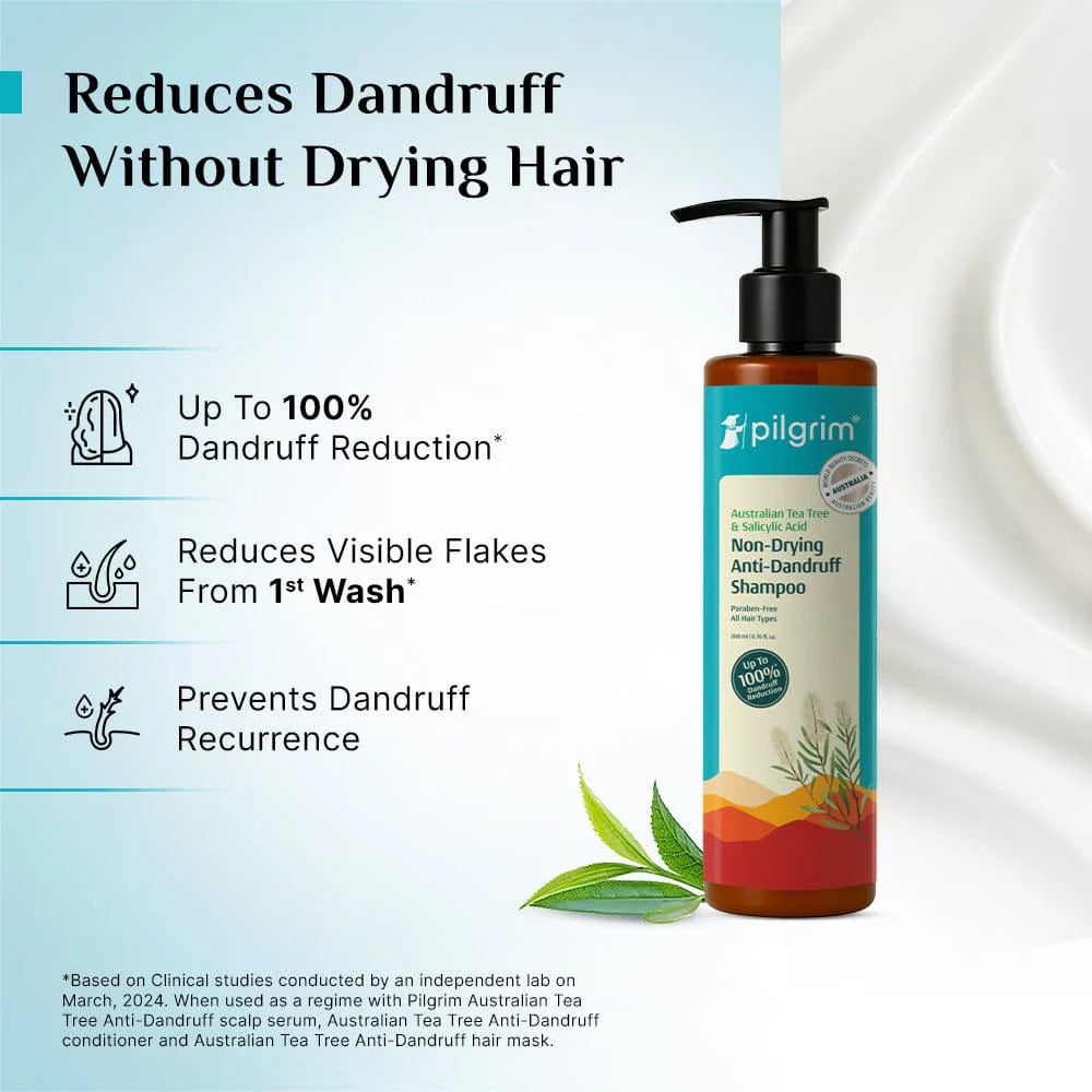 PILGRIM NON-DRYING ANTI-DANDRUFF SHAMPOO-200ML