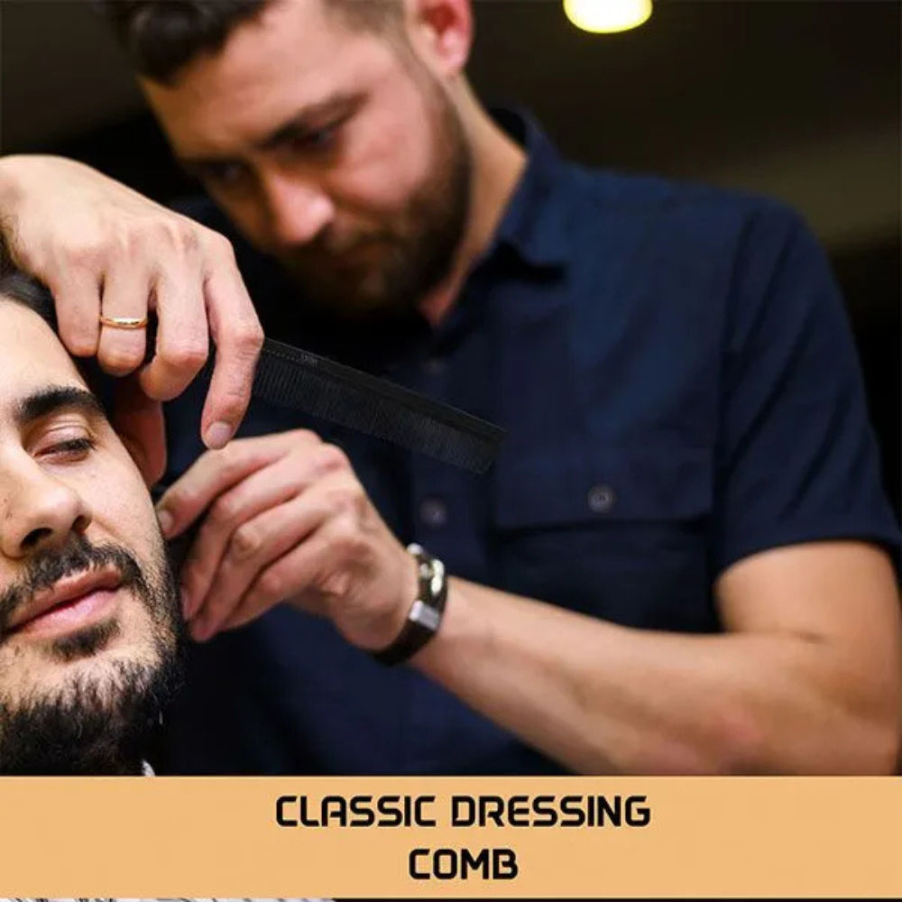 ಐಕಾನಿಕ್ ಕಾರ್ಬನ್ ಬಾಚಣಿಗೆ - Cc04 ಕಪ್ಪು