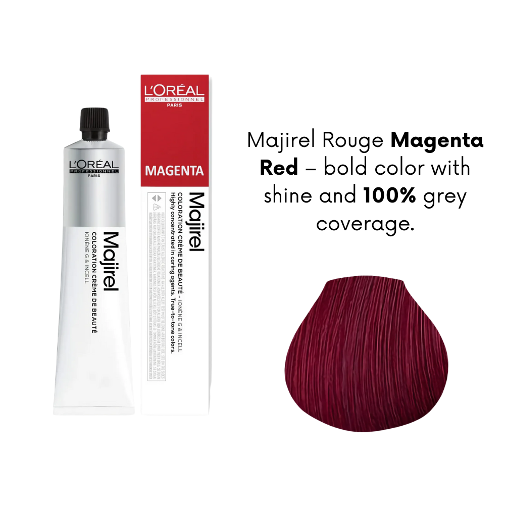 LOREAL MAJIREL ROUGE MAGENTA RED 50ml