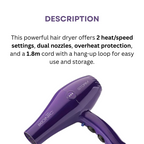 Ikonic Storm Hair Dryer (Purple)