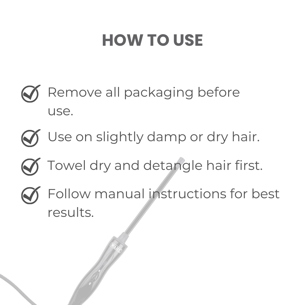 Wahl Professional Skinny Tong