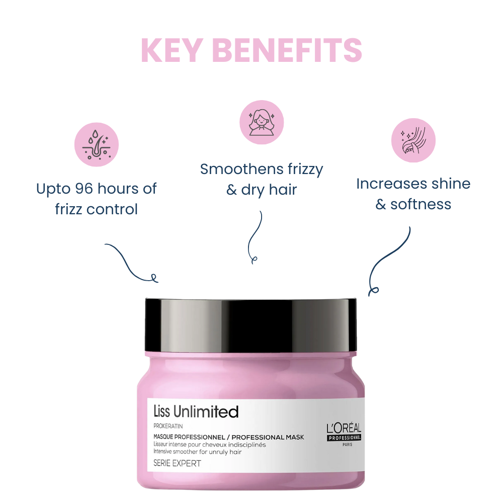 LOREAL LISS UNLIMITED MASQUE 250GM .