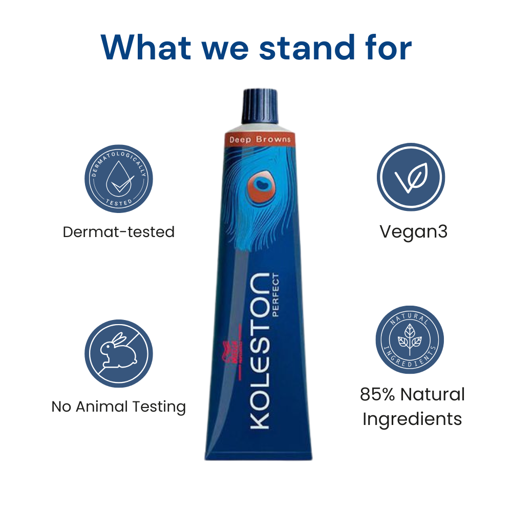 Wella Professionals Koleston Perfect Deep Browns Hair Color 7/7 Colorant Tube 60G