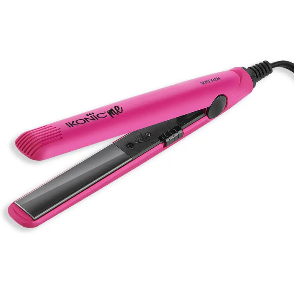 Ikonic Mini Iron Hair Straightener (Pink)