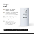 MINIMALIST SUNSCREEN STICK WITH BROAD SPECTRUM SPF 50