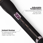 Ikonic Conical Tong - Cnt 25 Black