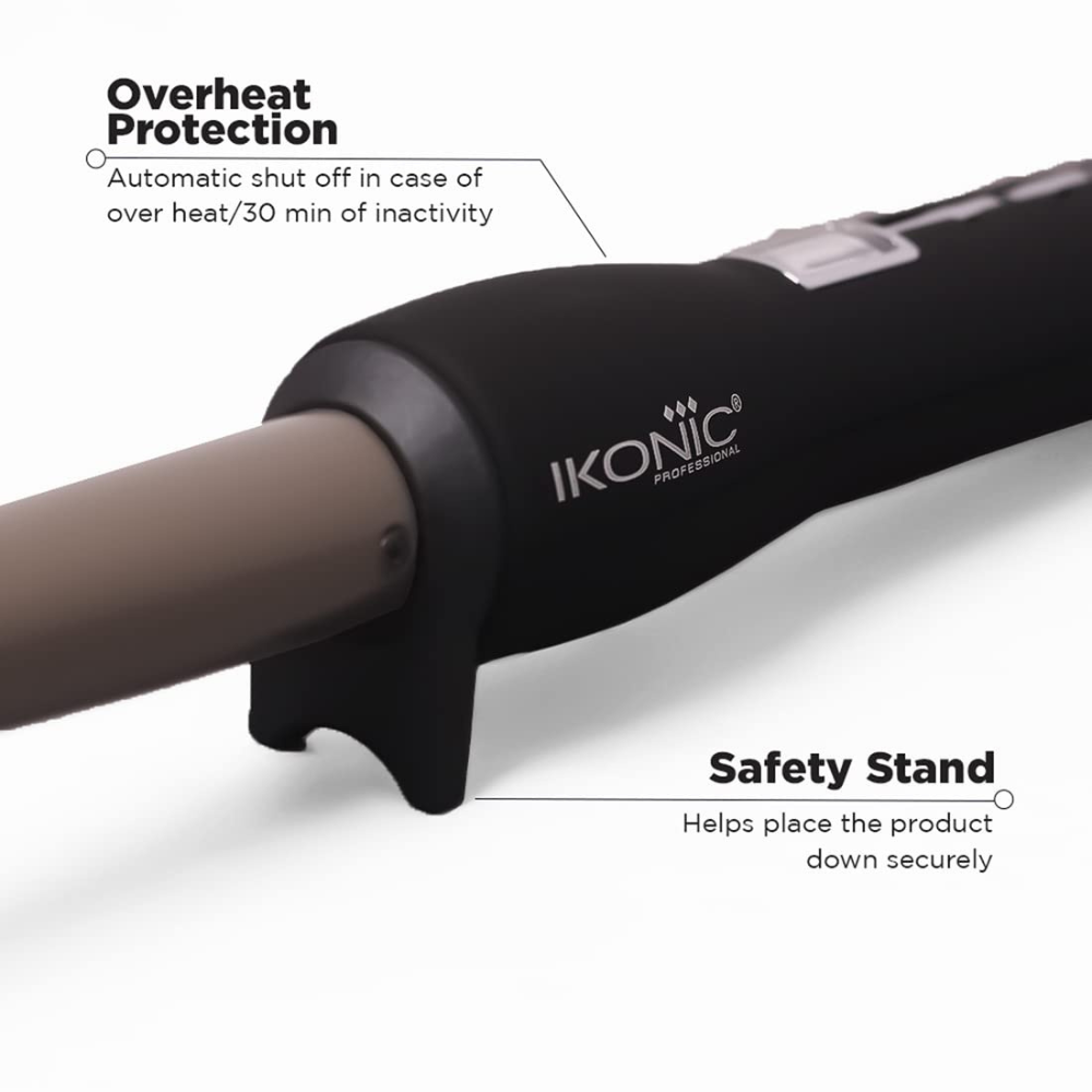 Ikonic Conical Tong - Cnt 25 Black